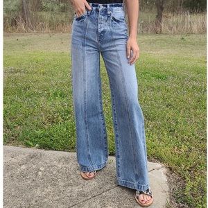 Kancan 90’s wide leg high rise jeans